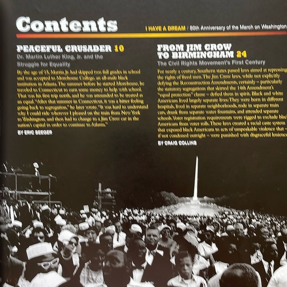 I Have a Dream, 50th Anniversary of the March on Washington, 1963-2013, booklet - Picture 3 of 7